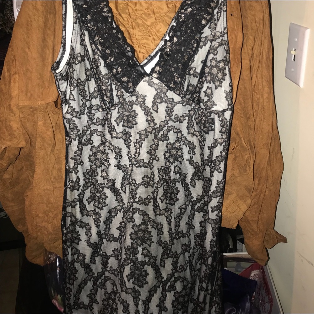 Lace gown
